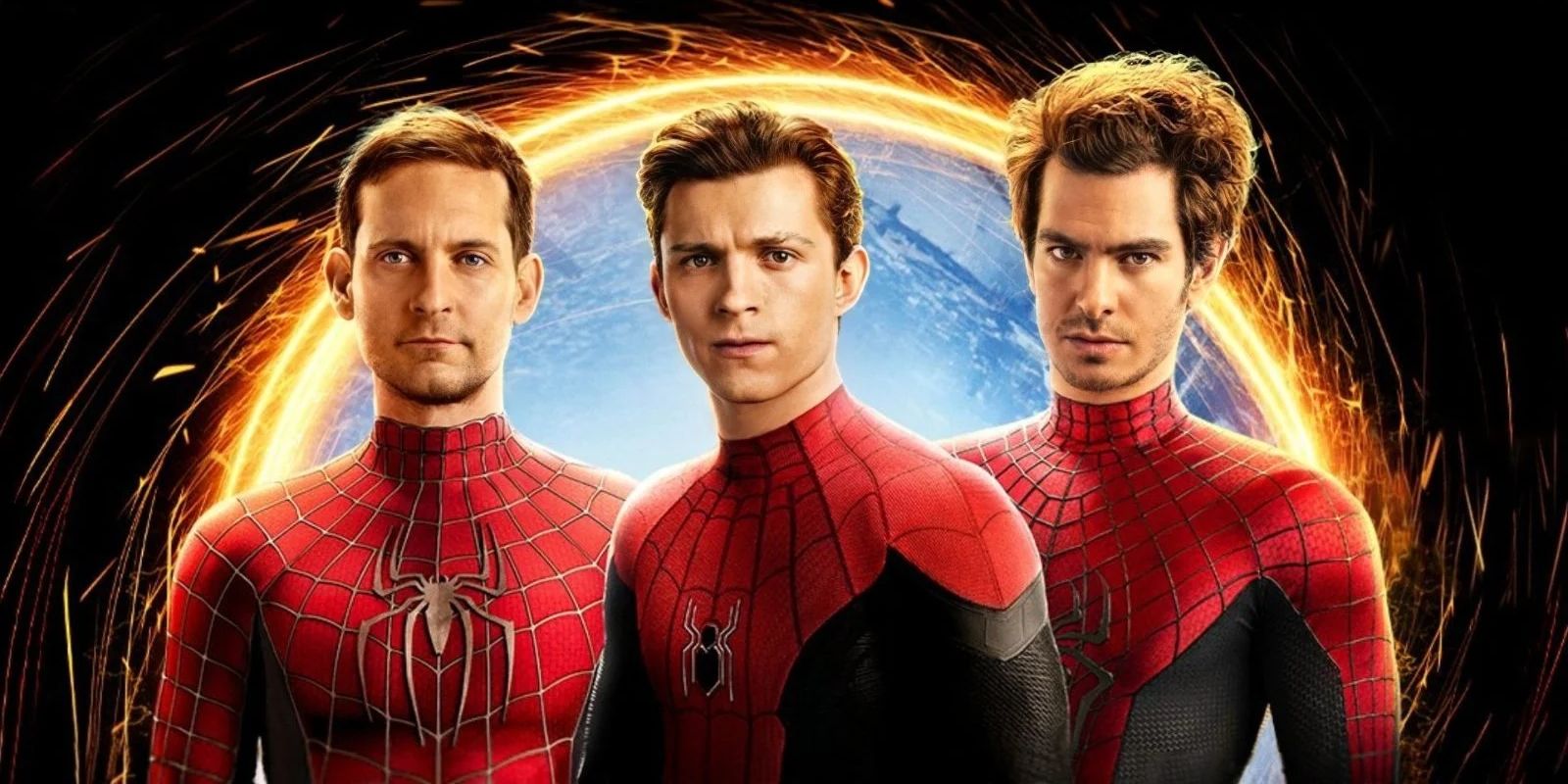 3 Spider-Men diferentes en Spider-Man No Way Home Tobey Maguire Tom Holland Andrew Garfield