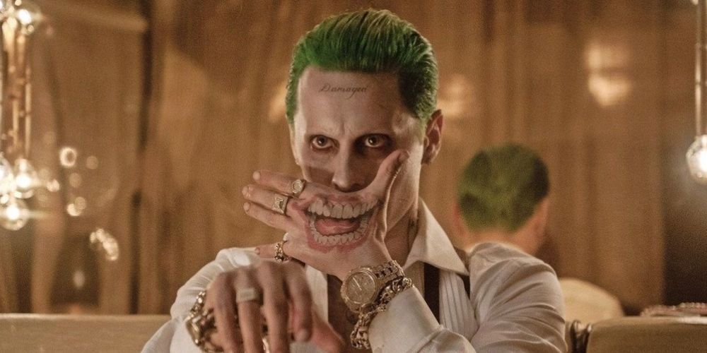 Tatuaje De La Boca Del Joker De Jared Leto