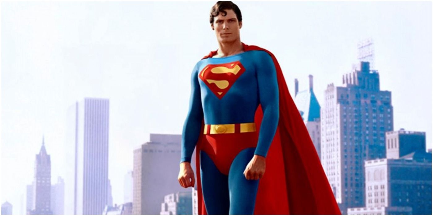 Christopher Reeve como Superman en 1978.