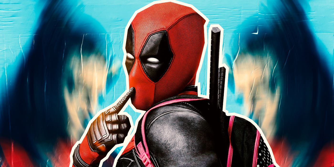 Deadpool y su nuevo look se desdibujan en el fondo 