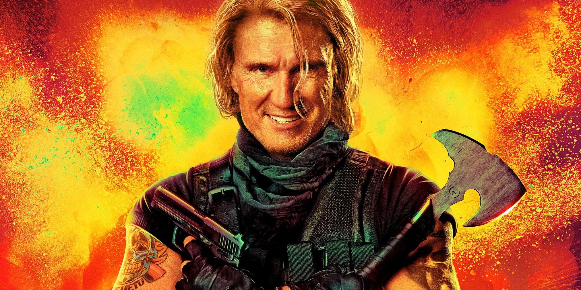 Dolph Lundgren en Expend4bles