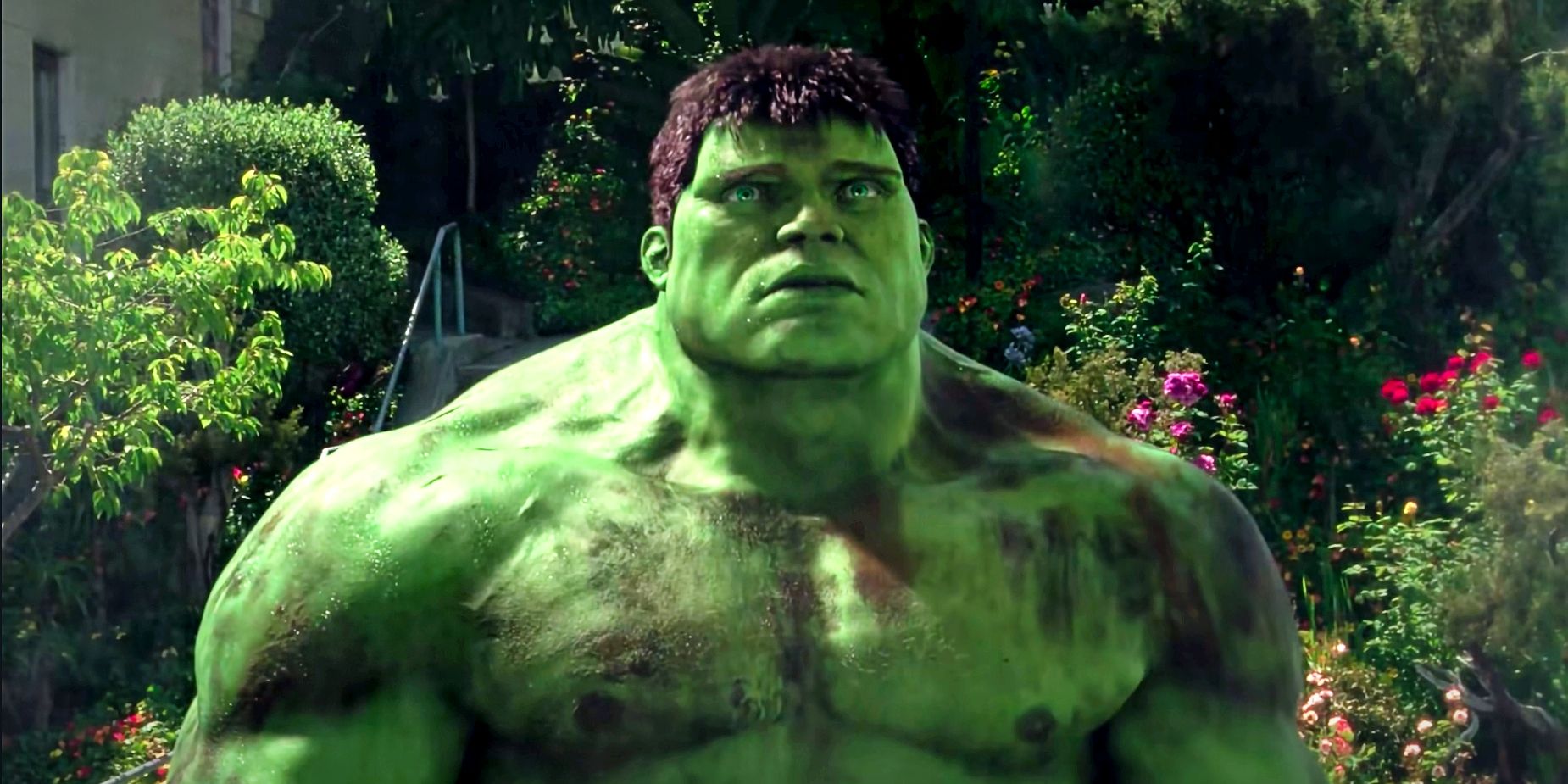 Eric Bana como Bruce Banner, también conocido como Hulk en Hulk de Ang Lee
