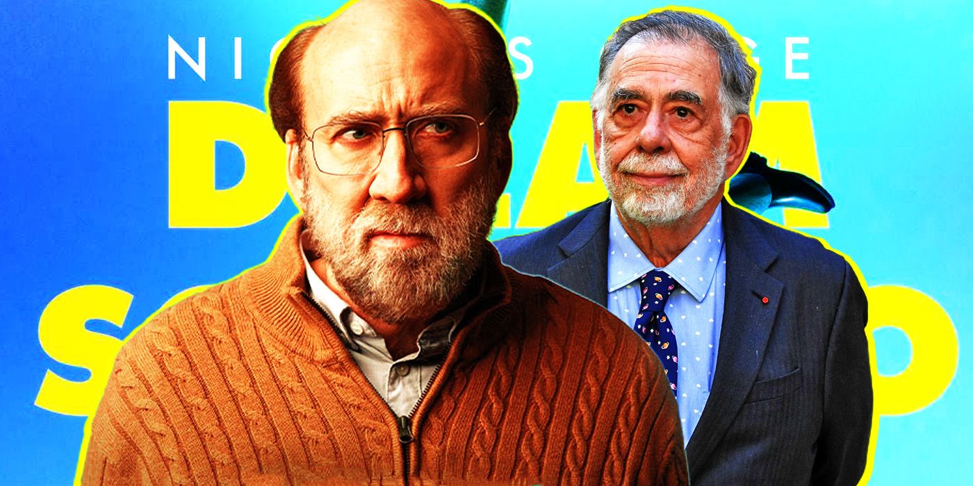 Francis Ford Coppola y Nicolas Cage sobre el escenario de un sueño