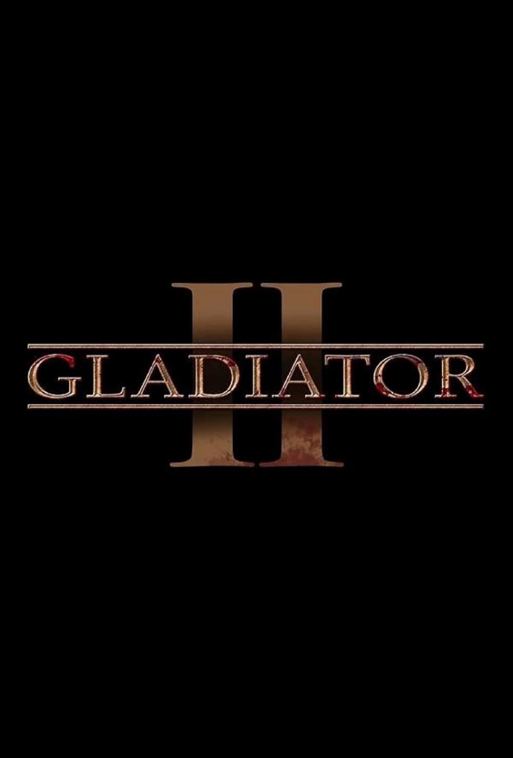 Cartel de la película de acción e histórica Gladiator 2 (2024)
