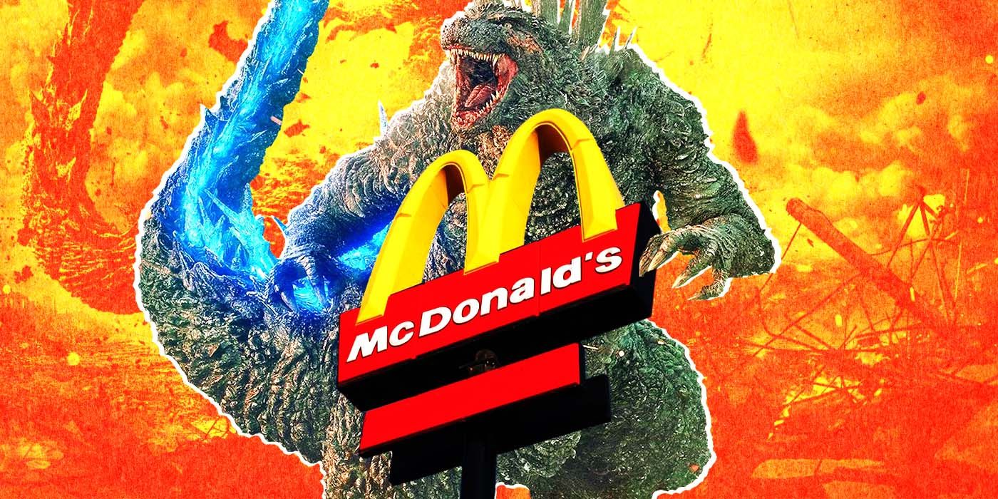 Godzilla y Mc Donalds