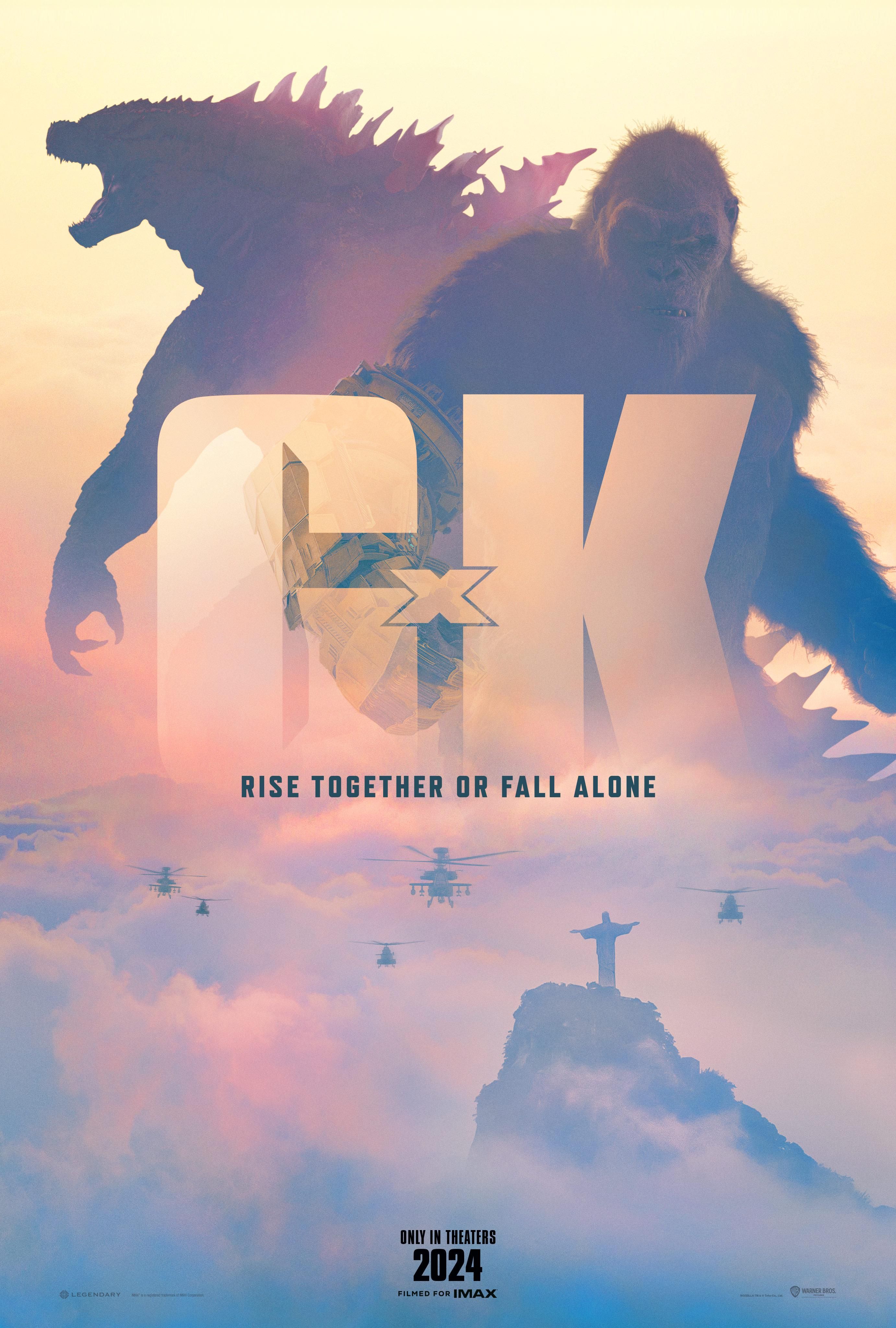 Godzilla X Kong The New Empire 2024 Nuevo póster de película