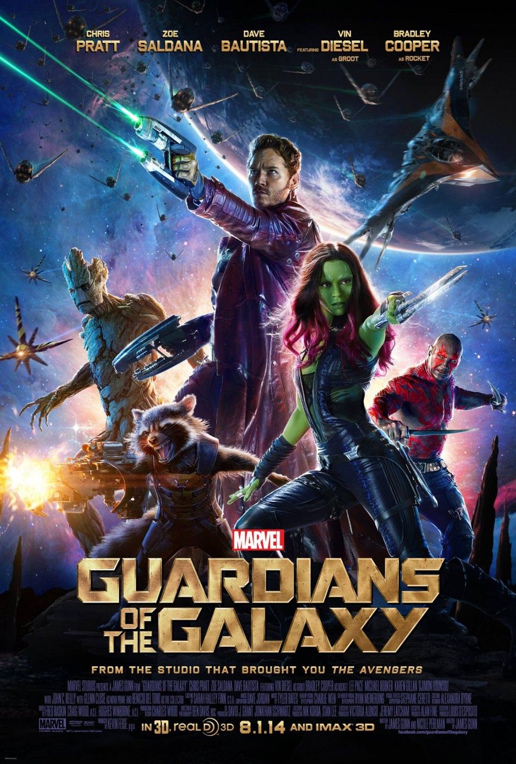 Póster de la película Guardianes de la Galaxia