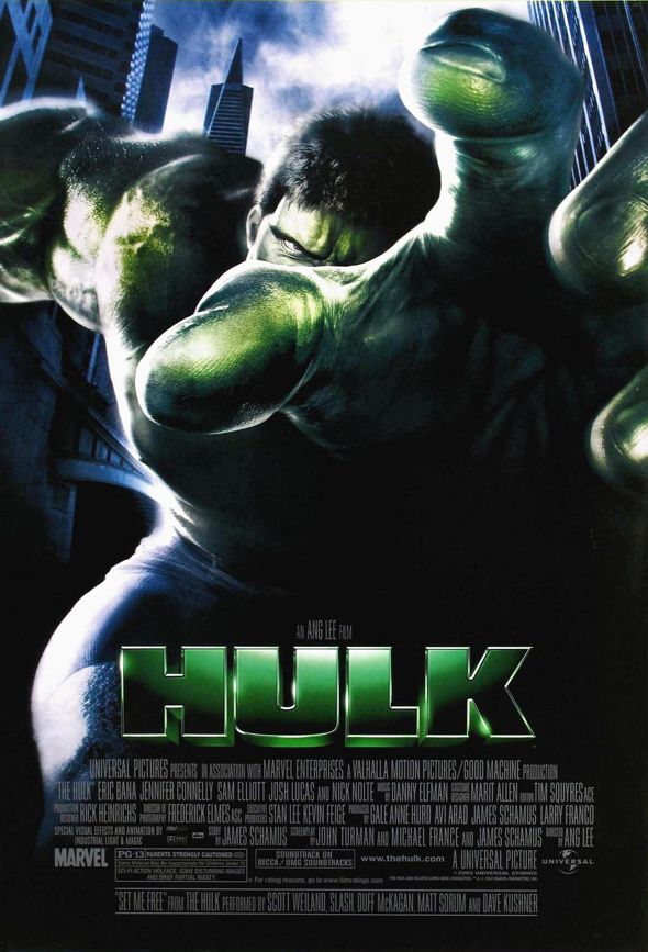 Póster de la película Hulk de 2003