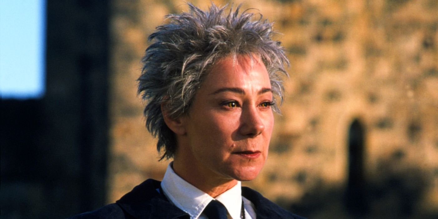 Rolanda Hooch, interpretada por Zoë Wanamaker, en Harry Potter