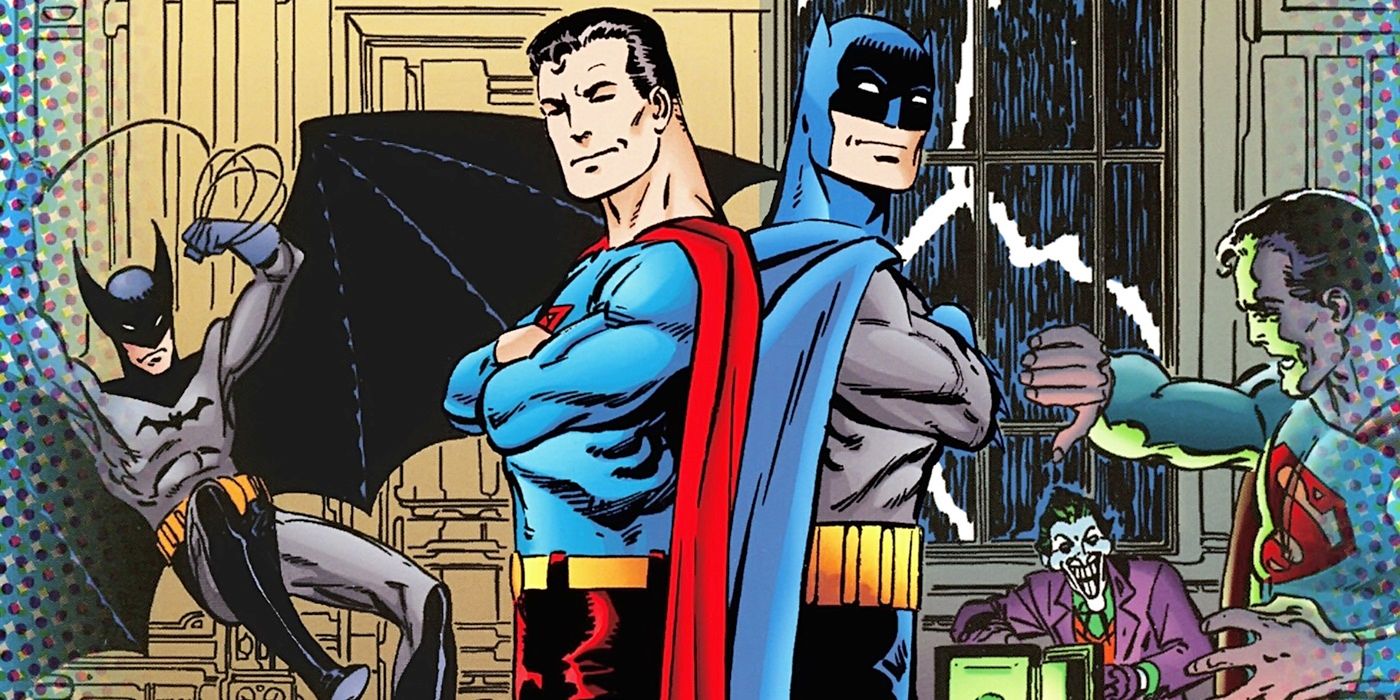 Superman y Batman pasan los años juntos