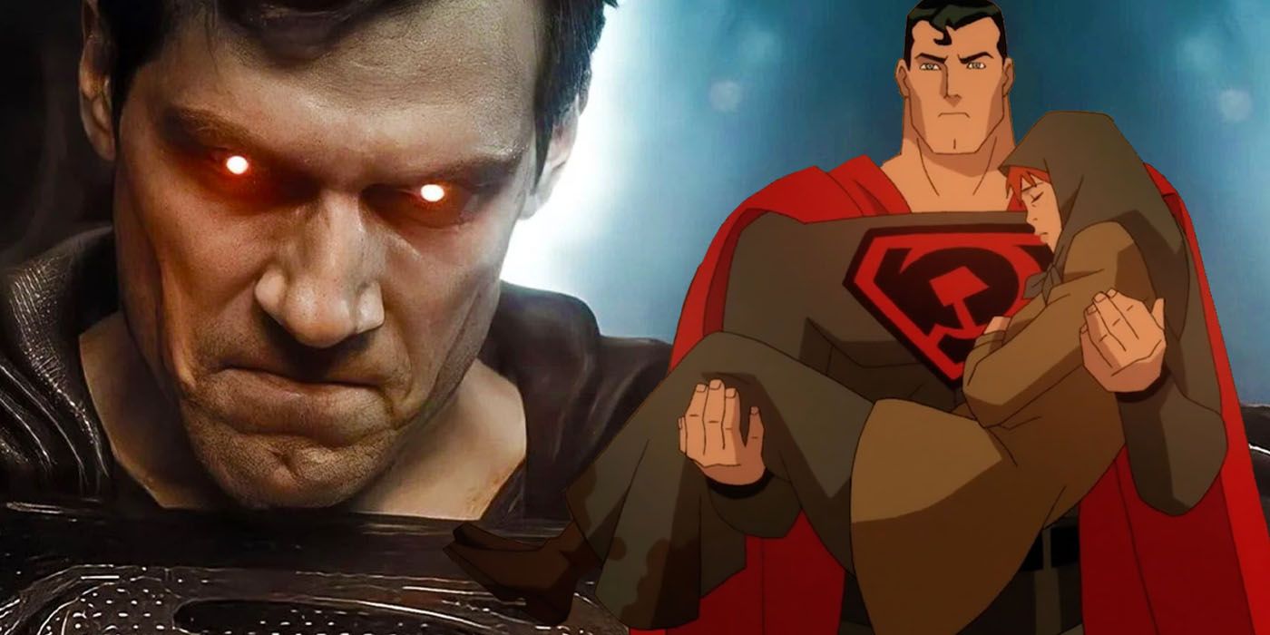 Superman en la Liga de la Justicia y Superman y Svetlana en Superman Red Son