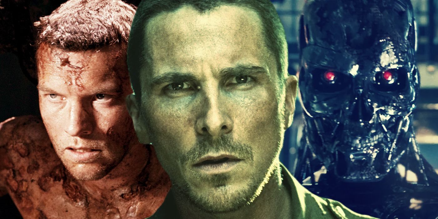 Split: Sam Worthington, Christian Bale y Terminator en Terminator Salvation