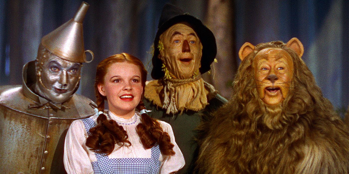 El Hombre de Hojalata, Dorothy, el Espantapájaros y el León Cobarde, de El Mago de Oz