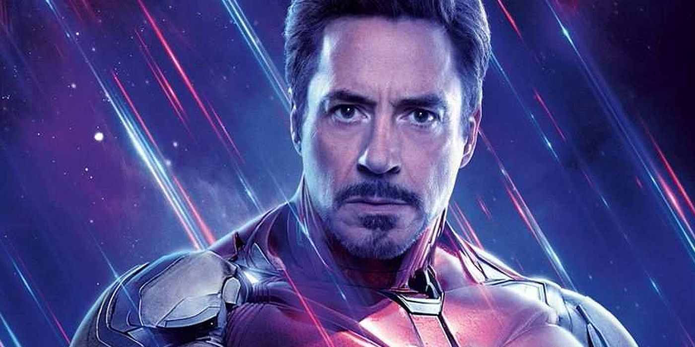 Robert Downey Jr. como Iron Man en Vengadores: Endgame 