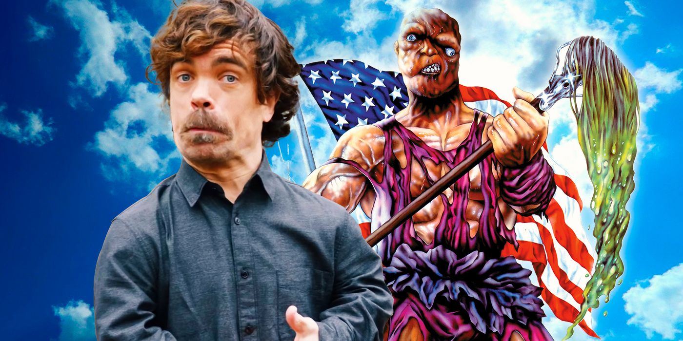 Peter Dinklage y Toxie