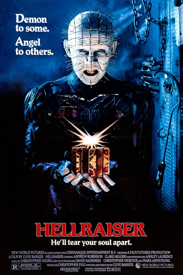 Póster de la película Hellraiser de 1987