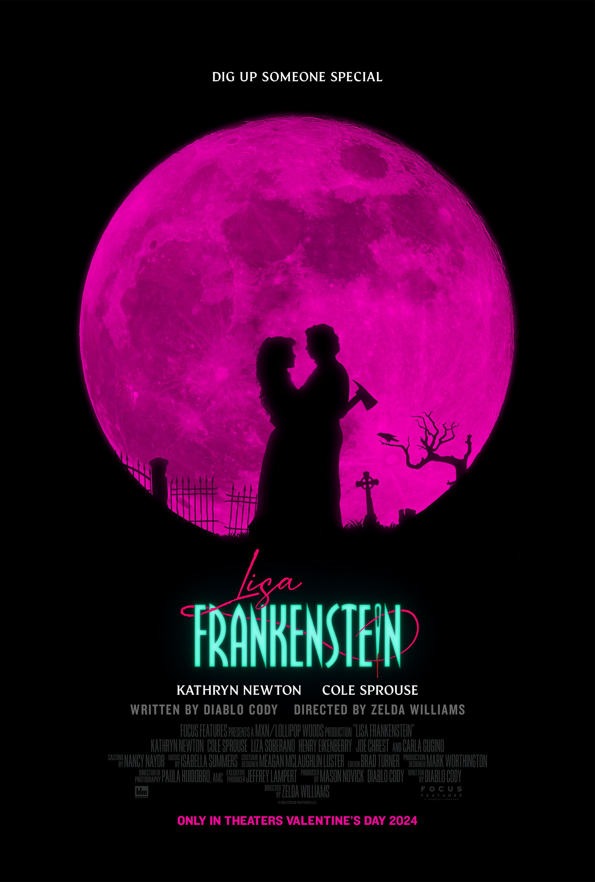 Cartel de la película Lisa Frankenstein