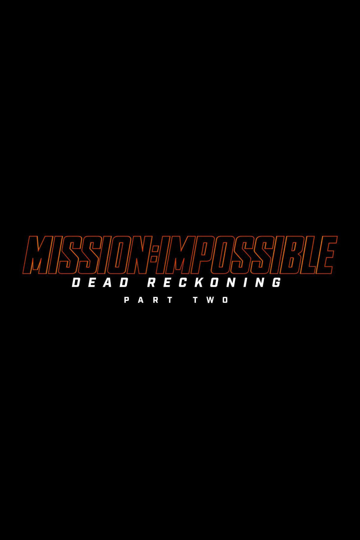 Póster Teaser de la película Misión Imposible Dead Reckoning Parte Dos
