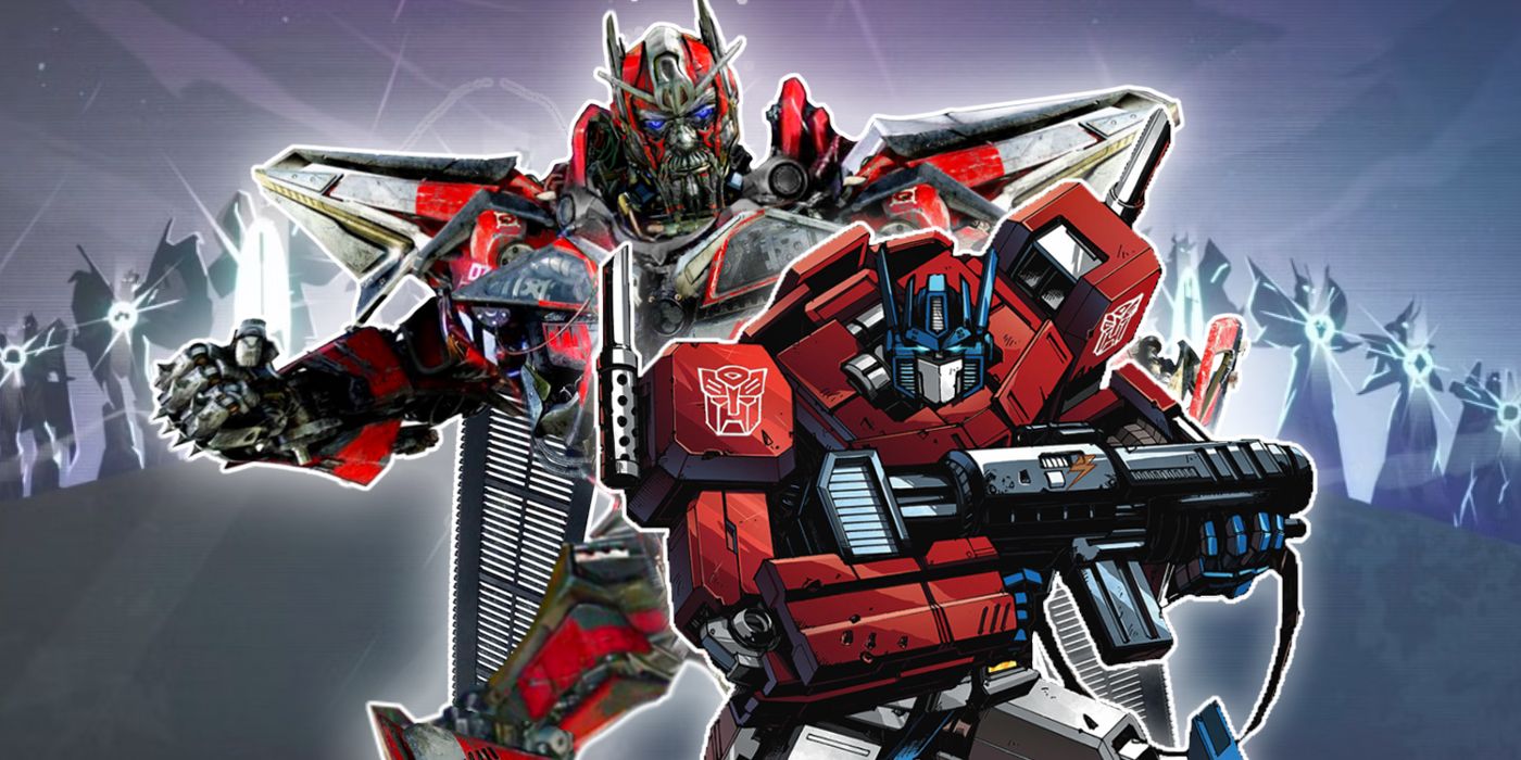 Optimus Prime, Sentinel Prime y los Trece Primes de Transformers al fondo