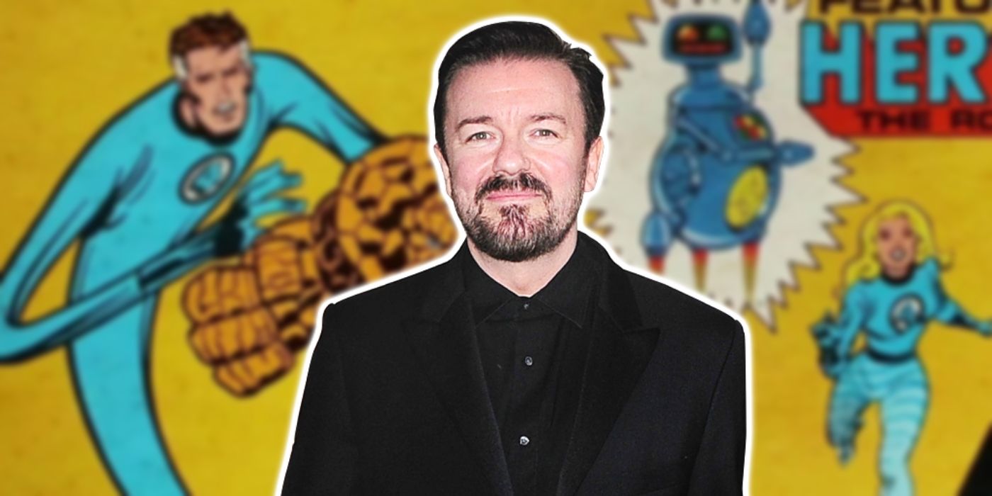 Ricky Gervais Los Cuatro Fantásticos