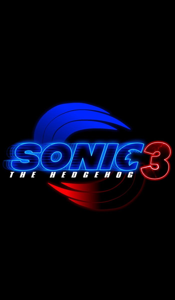 Logotipo de la película Sonic The Hedgehog 3