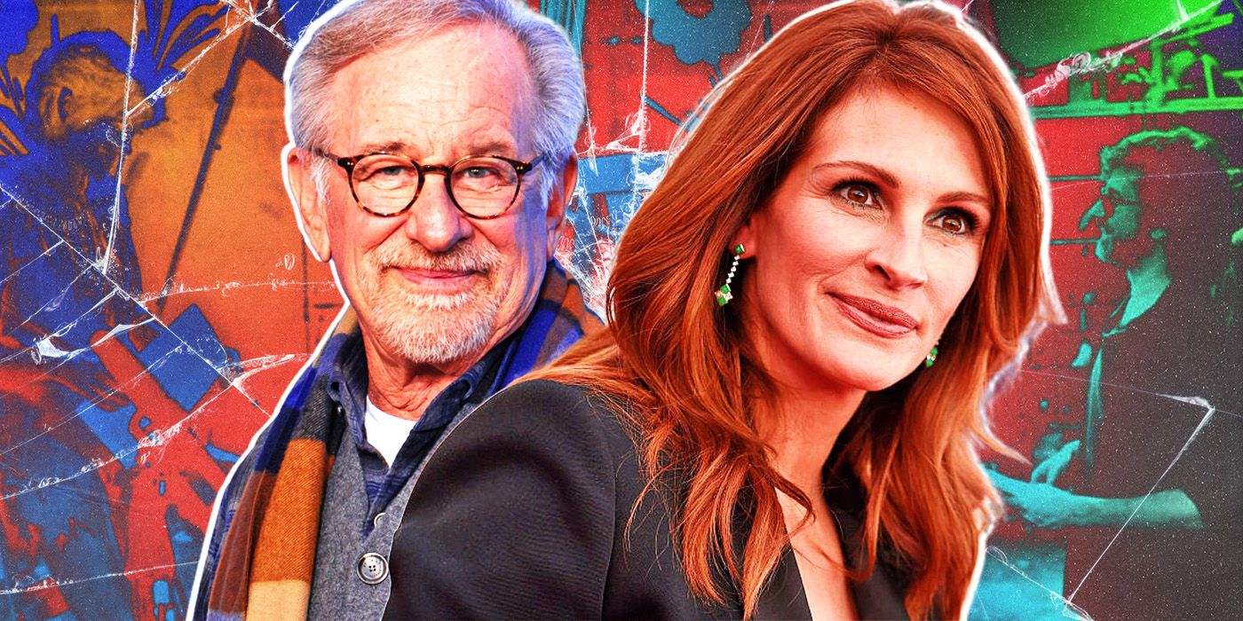 Steven Spielberg y Julia Roberts