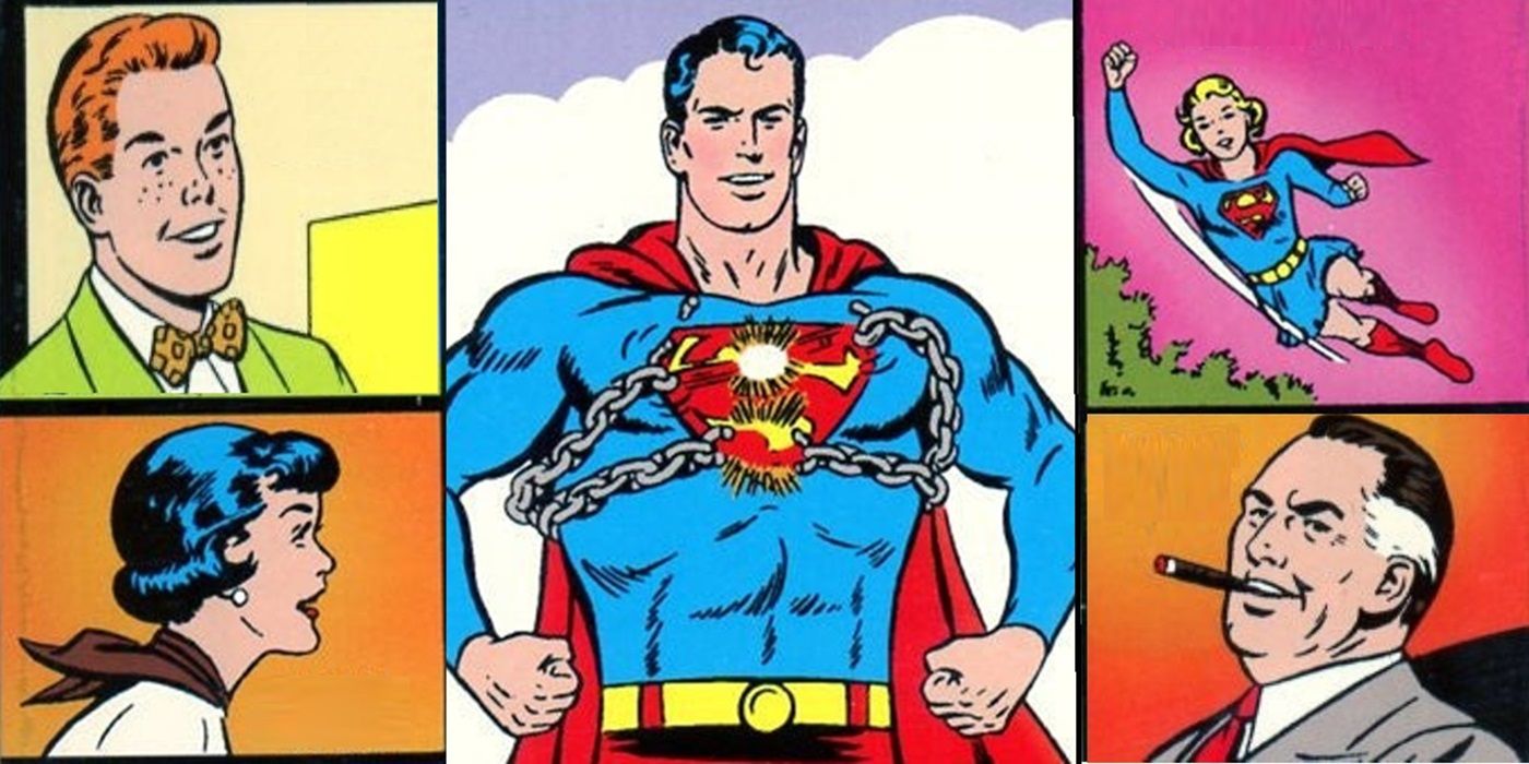 Superman y su elenco secundario