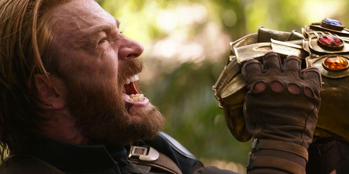 El Capitán América frena a Thanos en Vengadores: Infinity War