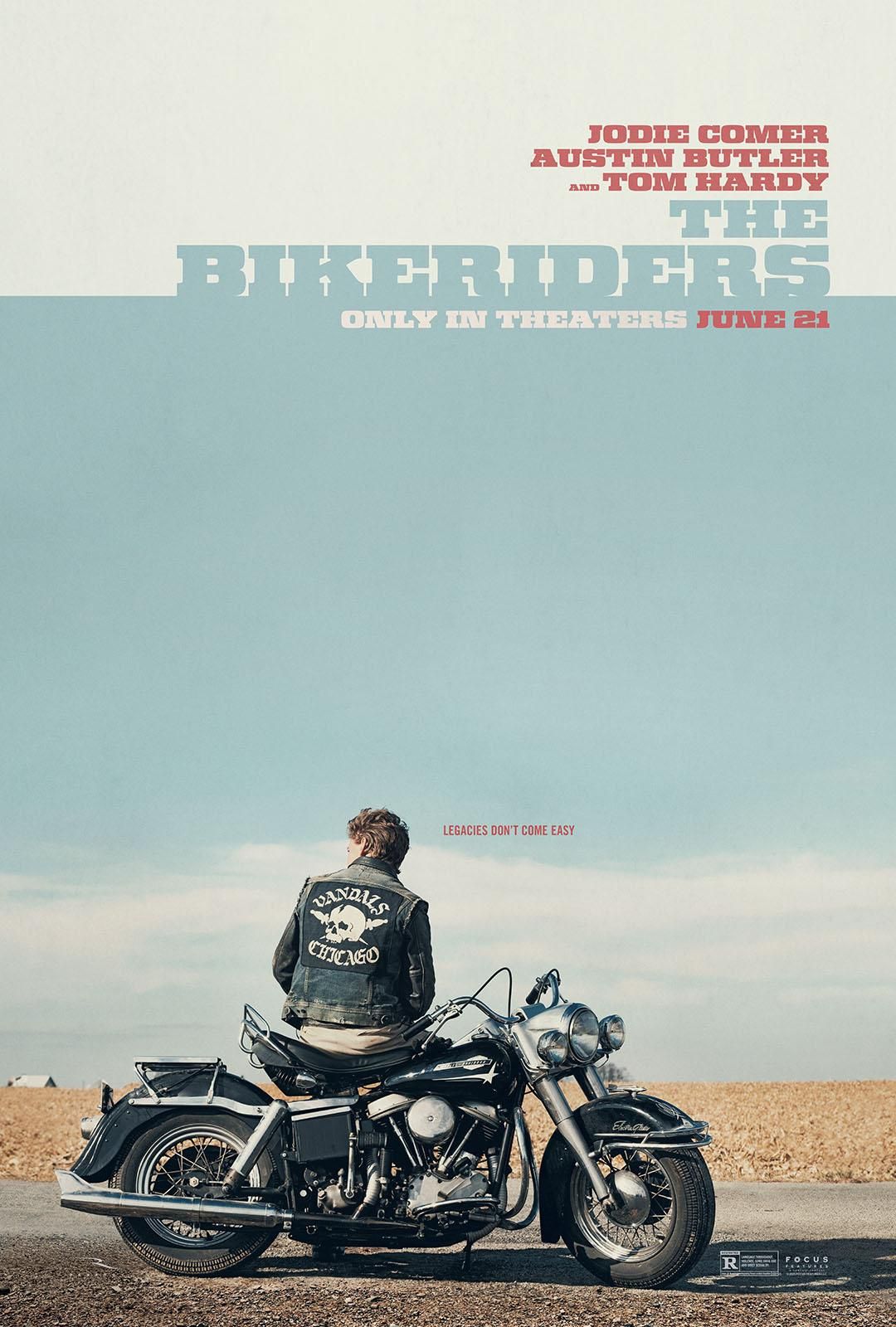El cartel de la película Bikeriders