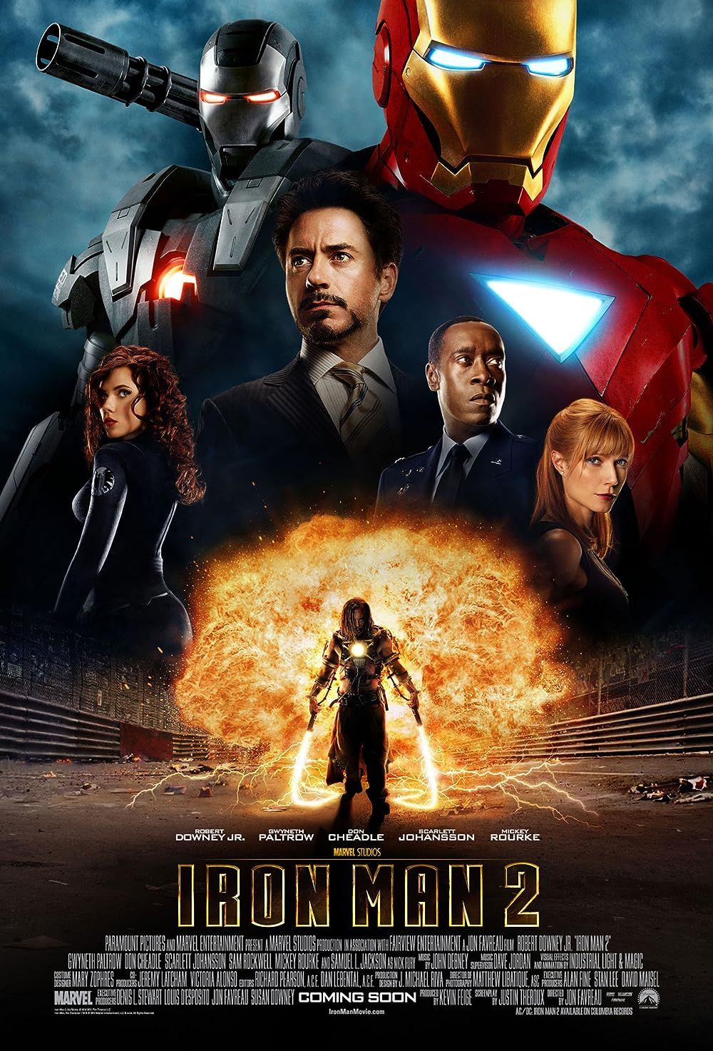 El elenco de Iron Man 2