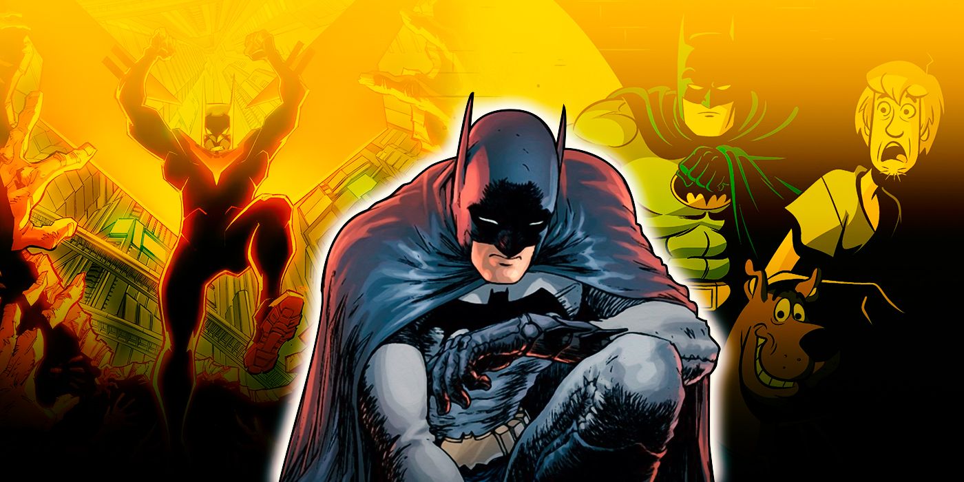 Batman investiga pistas frente al arte de los cómics de Batman de DC