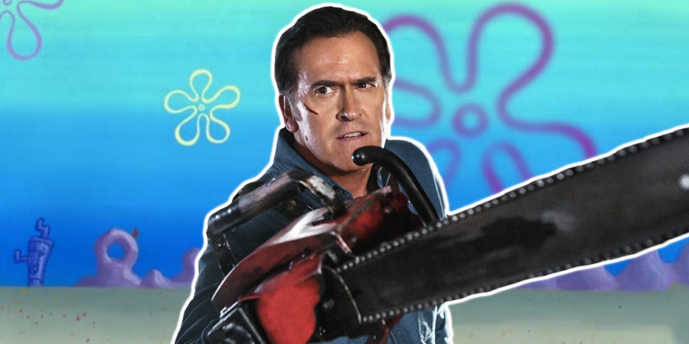 Bruce Campbell en parte inferior del bikini