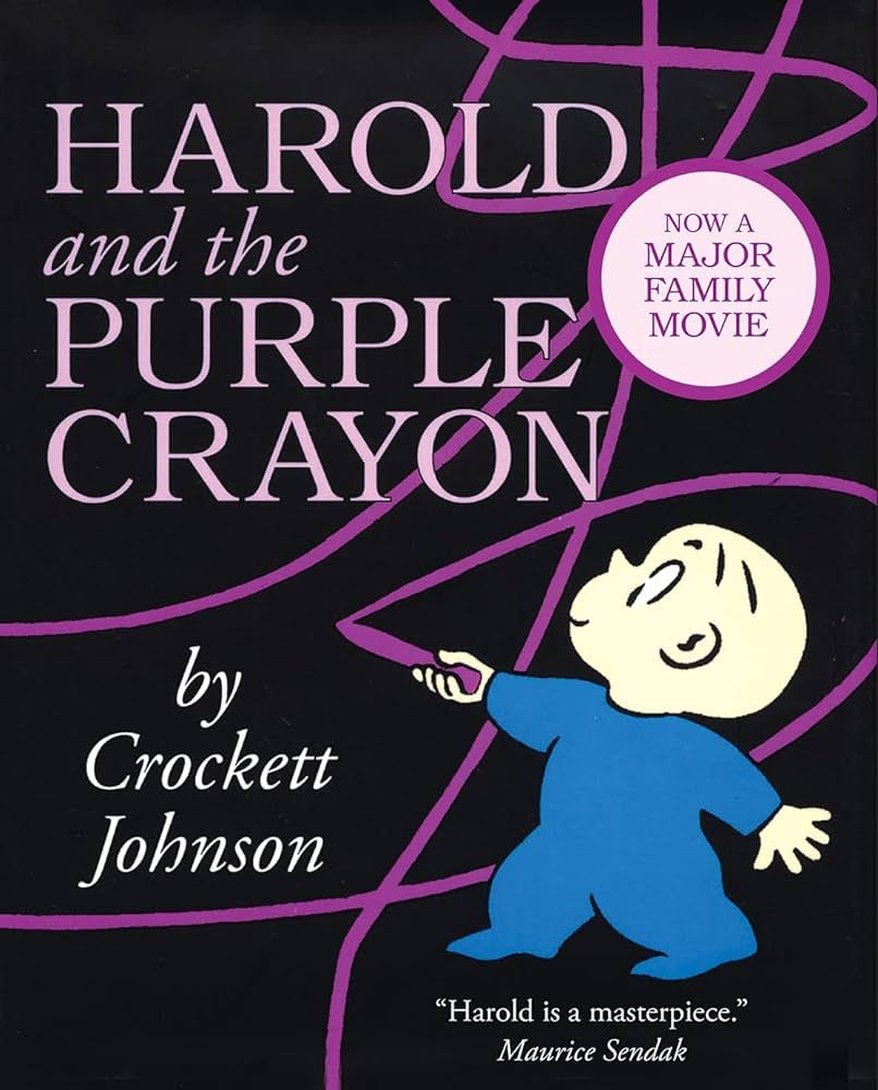Portada del libro Harold y el crayón morado