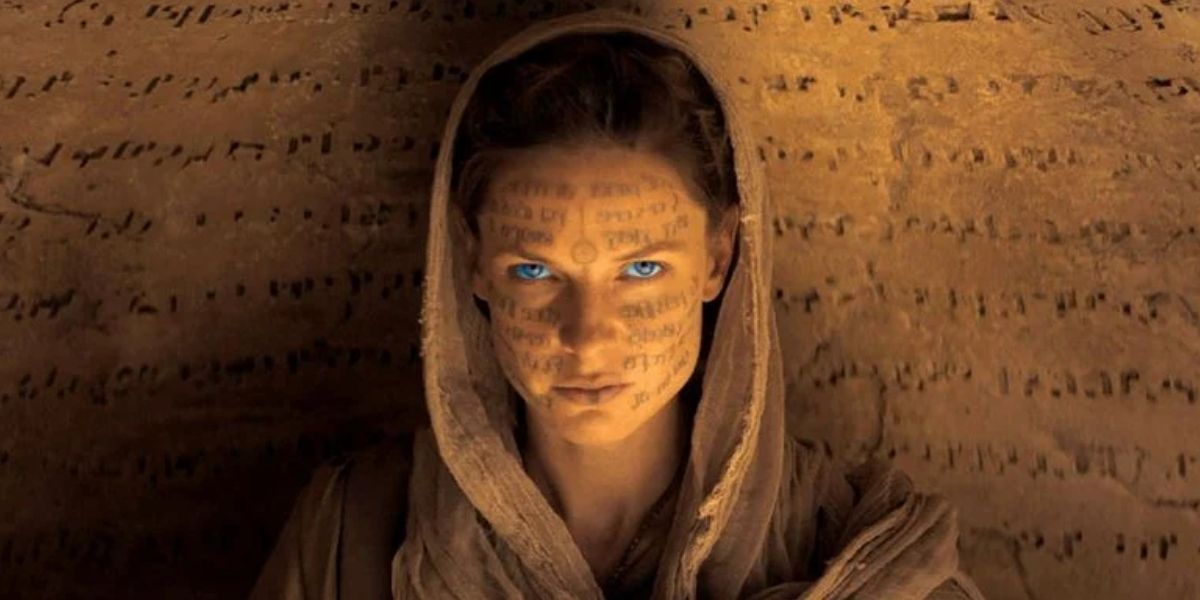 Un retrato de Rebecca Ferguson como Lady Jessica Atreides en Dune (2021)