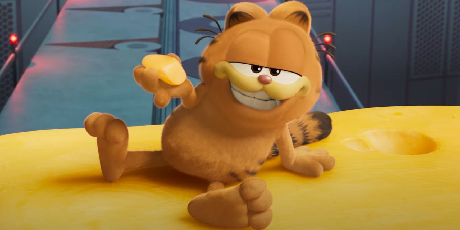 Queso Garfield en La película Garfield