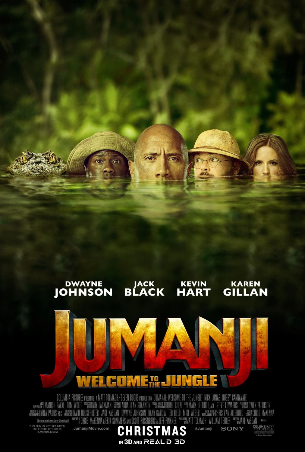 Póster de la película Jumanji Bienvenidos a la Selva