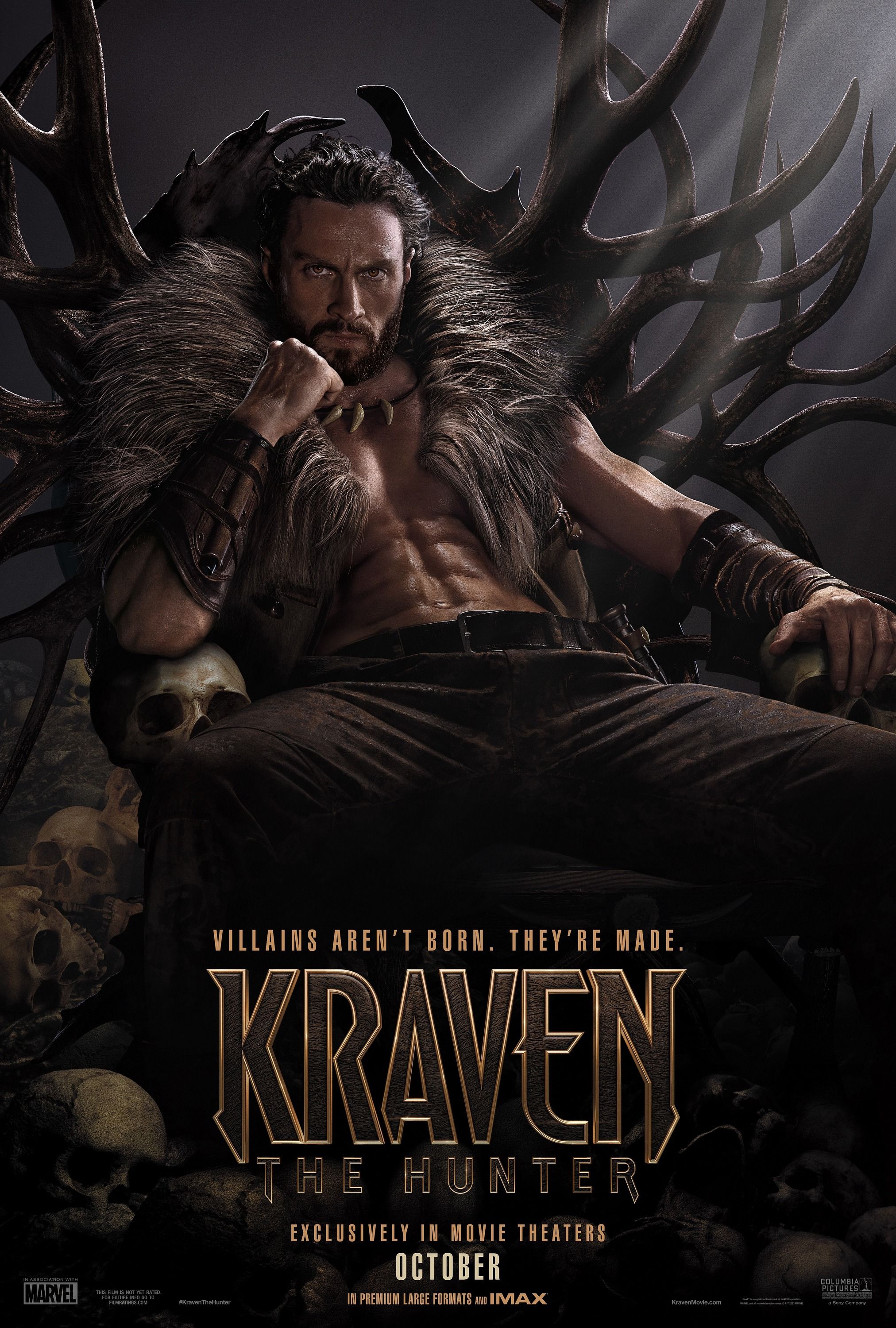 Kraven el cazador nuevo póster