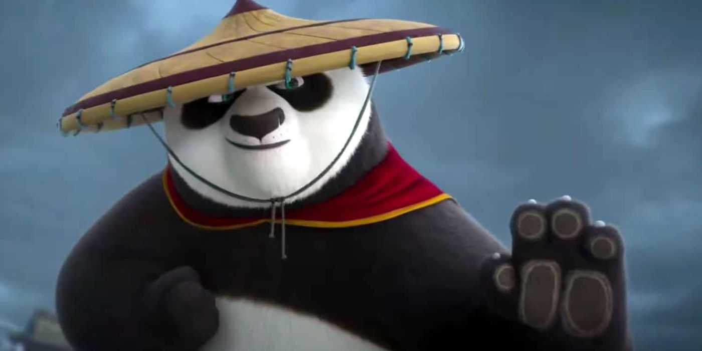Po invita a un oponente a pelear en Kung Fu Panda 4