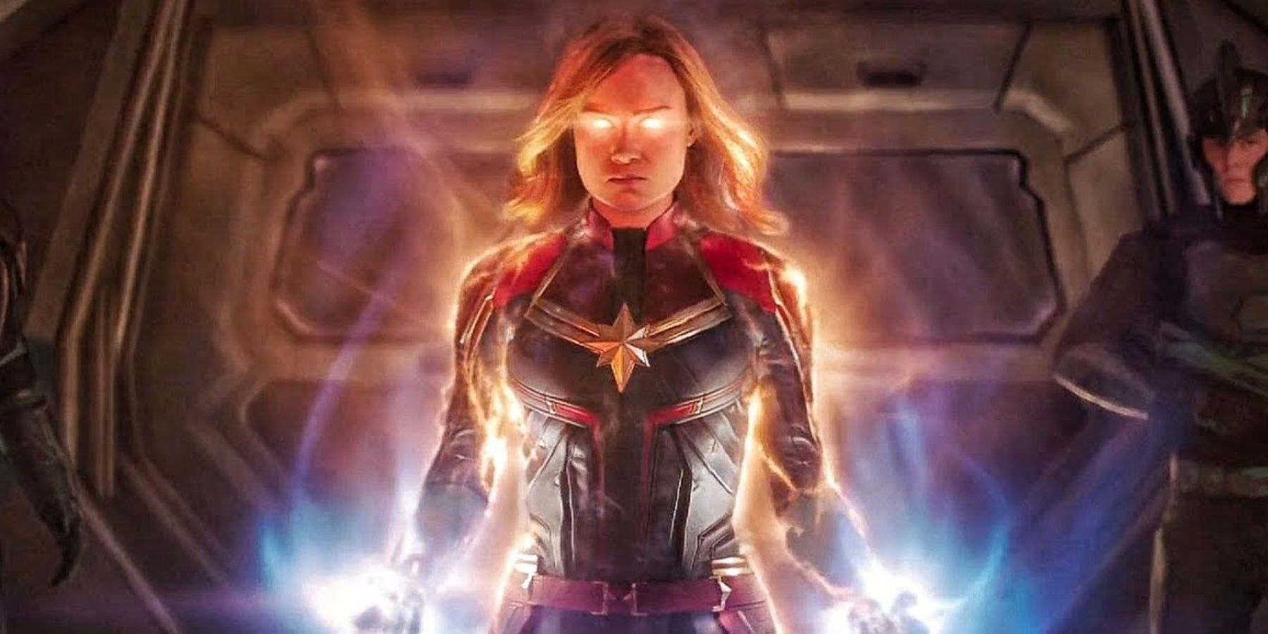 Captain Marvel (Brie Larson) desata todo su poder por primera vez en Captain Marvel