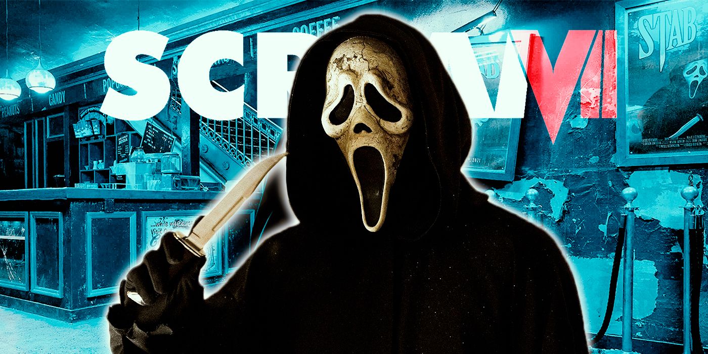 Cara de fantasma de Scream VII
