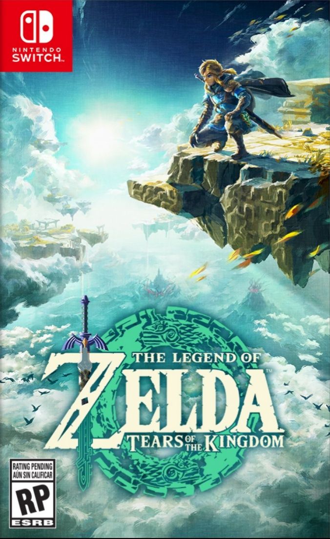 Arte de portada de The Legend of Zelda Tears of the Kingdom