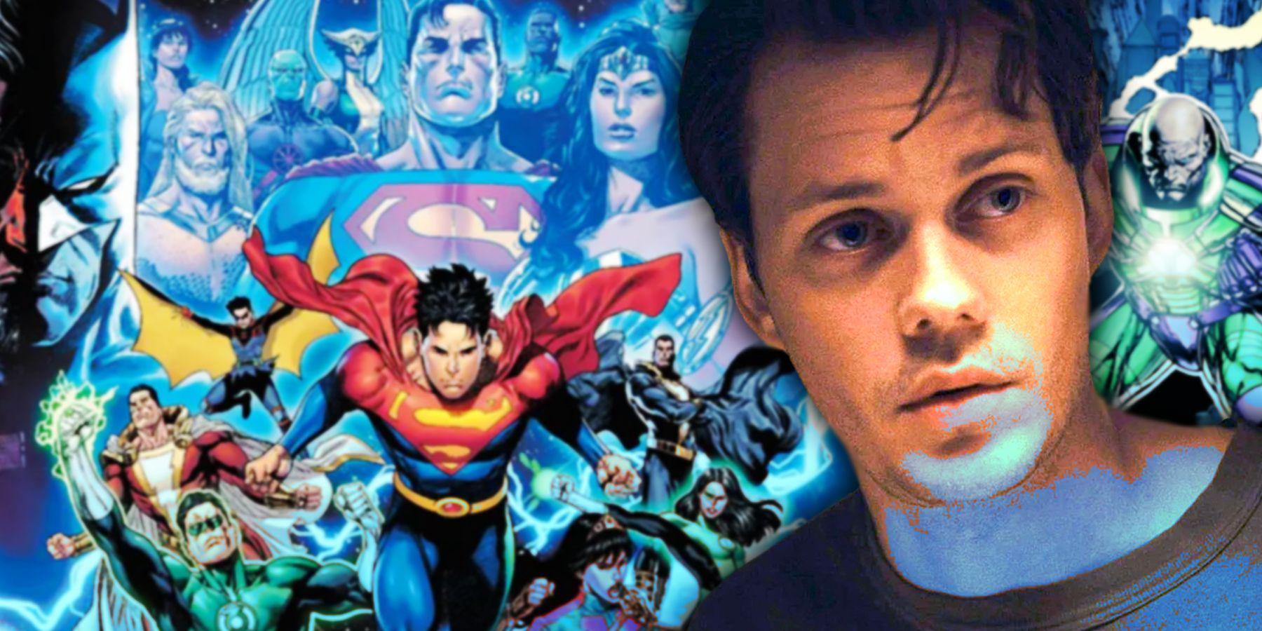 Superhéroes representados en DC Comics y Bill Skarsgard 