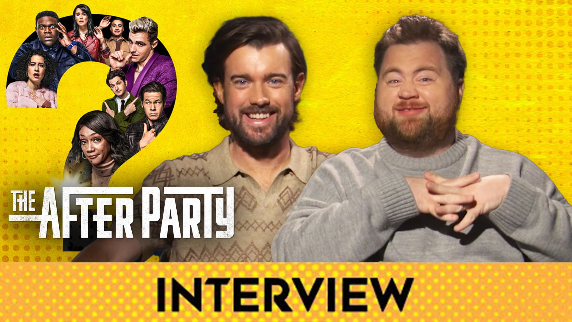 Jack Whitehall y Paul Walter Hauser hablan sobre la segunda temporada de Afterparty