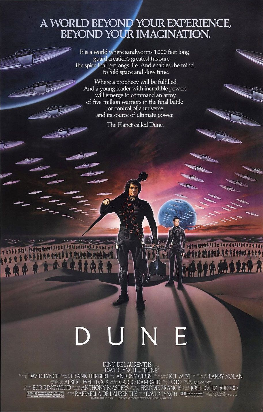 Póster de la película Duna de 1984