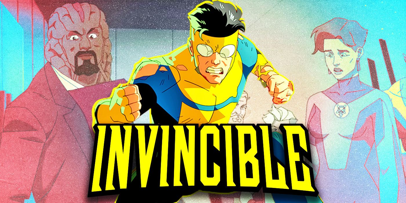 Invencible temporada 2 angstorm, mark y eve