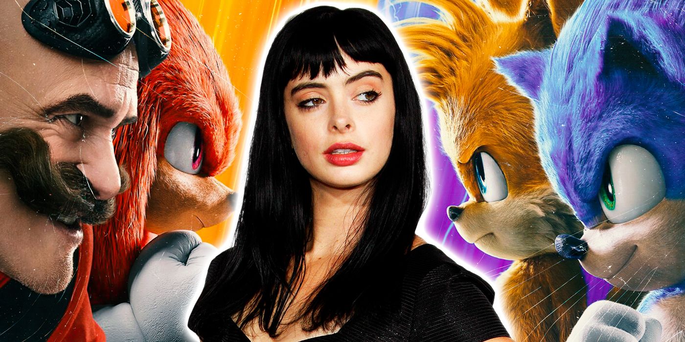 Krysten Ritter y Sonic the Hedgehog 2 Póster