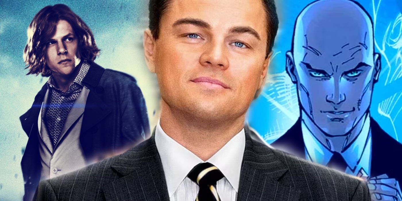 Leonardo DiCaprio Lex Luthor Batman contra Superman