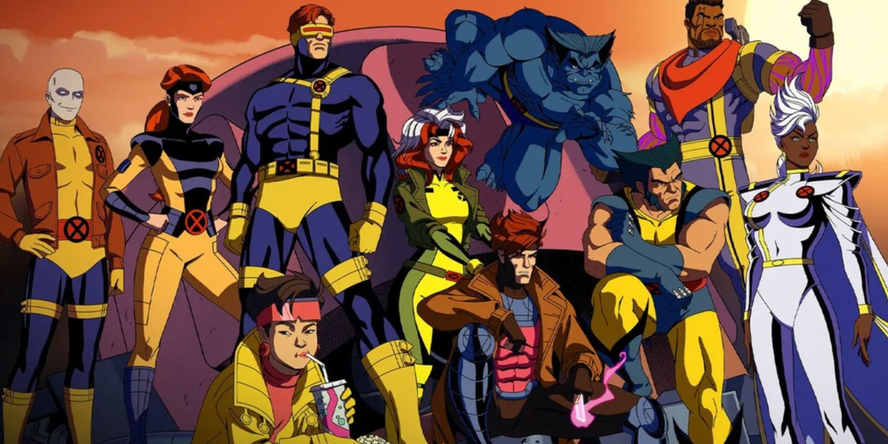 Una imagen promocional de la serie de televisión animada de Marvel, X-Men '97.