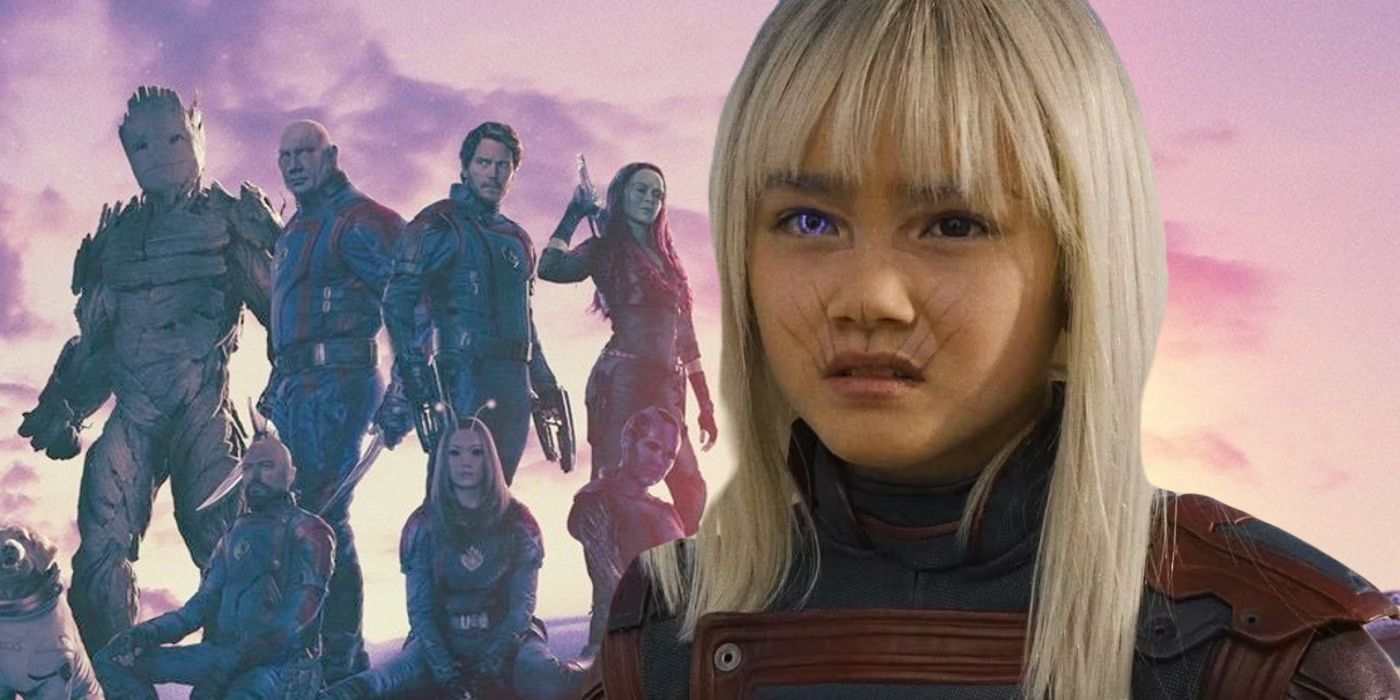 Phylla-Vel y los Guardianes de la Galaxia en GOTG 3