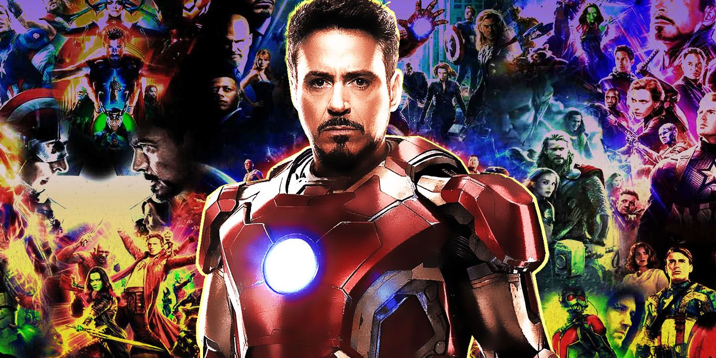 Robert Downey Jr como Iron Man en Marvel Cinematic Universe